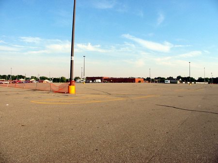 Beltline 3 Drive-In Theatre - Now - Photo From Water Winter Wonderland (newer photo)